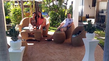 Lobby sitting area