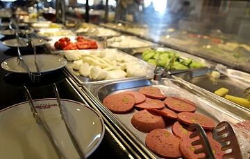 Breakfast buffet