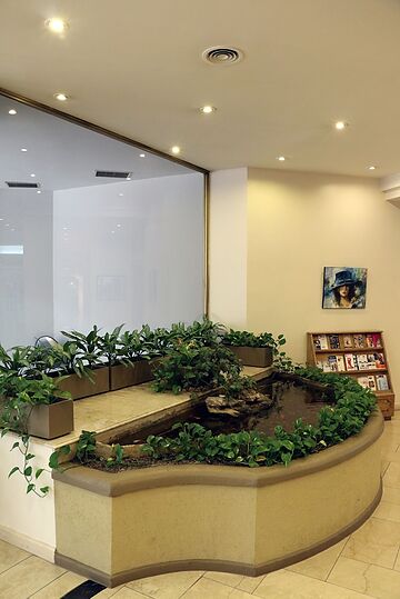 Lobby sitting area