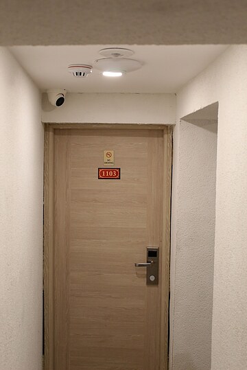 Interior entrance