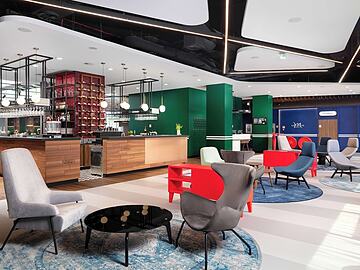 Lobby sitting area