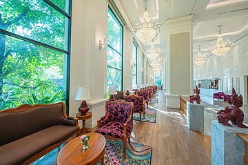 Lobby sitting area