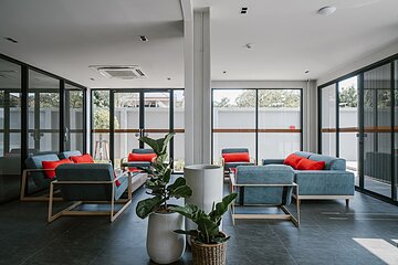 Lobby sitting area