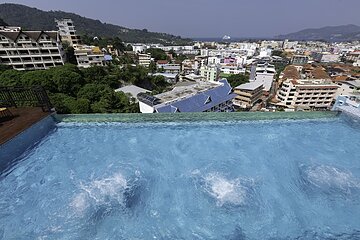 Rooftop pool