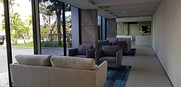 Lobby sitting area