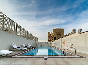 Rooftop pool