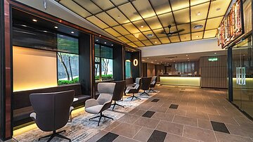 Lobby sitting area