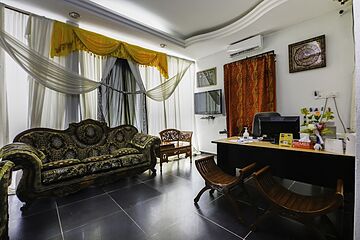 Lobby sitting area