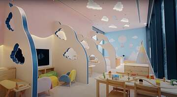 Children's play area - indoor