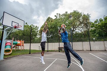 Basketball court