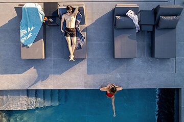 Rooftop pool