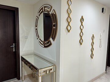 Interior entrance
