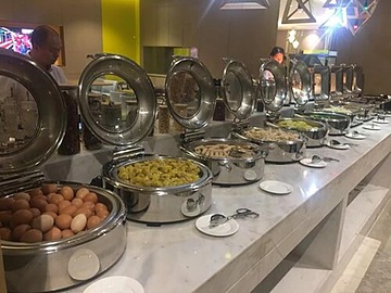 Breakfast buffet