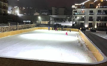 Ice skating