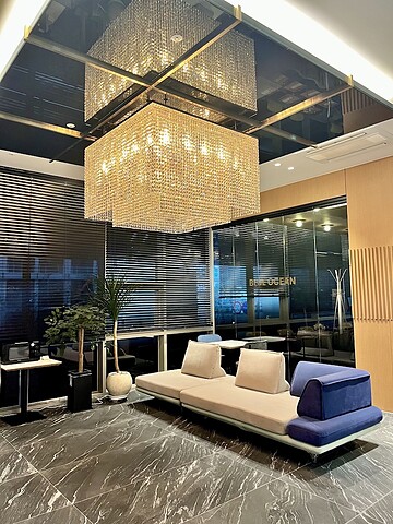 Lobby sitting area