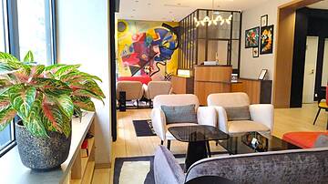 Lobby sitting area