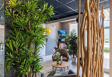 Lobby sitting area