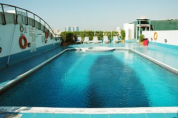 Rooftop pool