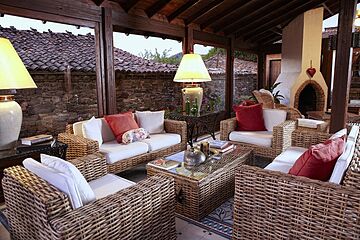 Lobby sitting area