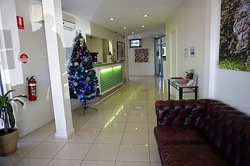 Lobby sitting area
