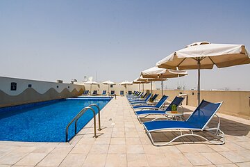 Rooftop pool