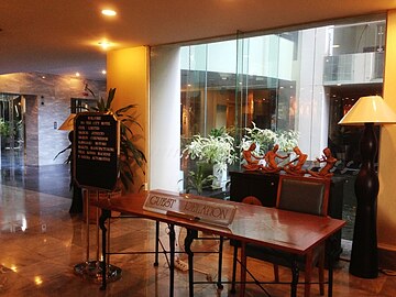 Concierge desk