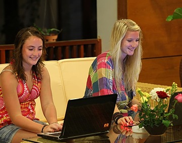 Lobby sitting area