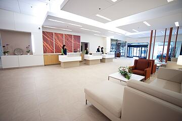 Lobby sitting area