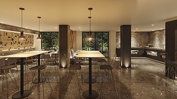 Breakfast area
