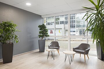 Lobby sitting area