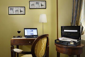 In-room business center