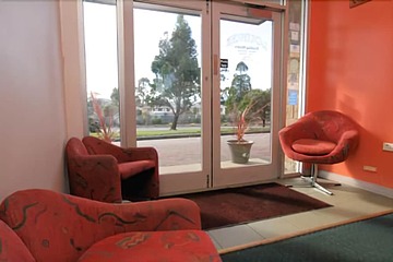 Interior entrance