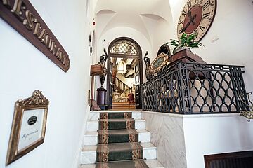 Interior entrance