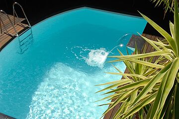 Rooftop pool