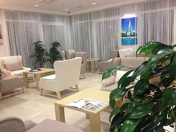 Lobby sitting area