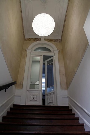 Interior entrance