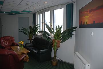 Lobby sitting area