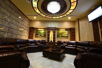 Lobby sitting area