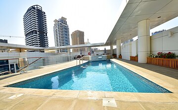 Rooftop pool