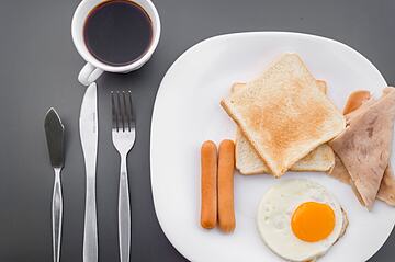 Breakfast area