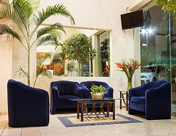 Lobby sitting area