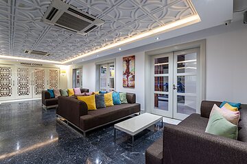 Lobby sitting area