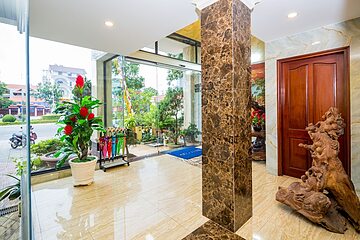 Interior entrance