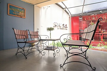 Lobby sitting area