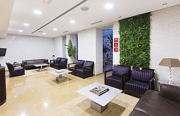 Lobby sitting area