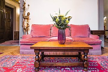 Lobby sitting area