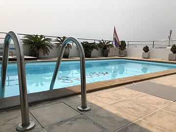 Rooftop pool