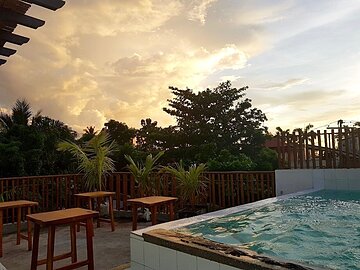 Rooftop pool