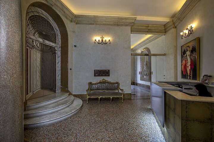 Interior entrance