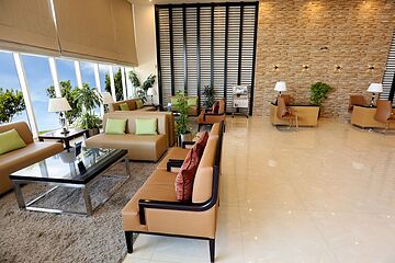 Lobby sitting area